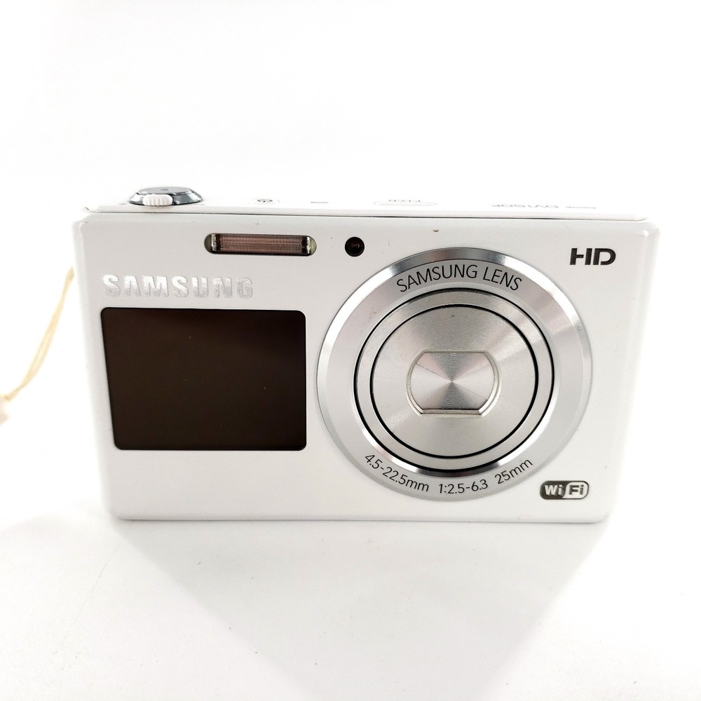 Samsung DualView DV150F 16.2MP Digital Camera White Complete In Box Tested Works - Picture 2 of 14